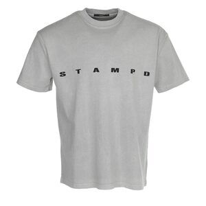Stampd Embroidered Strike Logo Relaxed Tee Fog XL